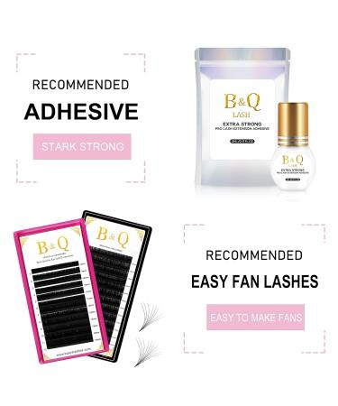 Premium Single Eyelashes - 1:1 D Curl Extensions (8-15mm) | International Shipping - Buy Online on GoSupps.com