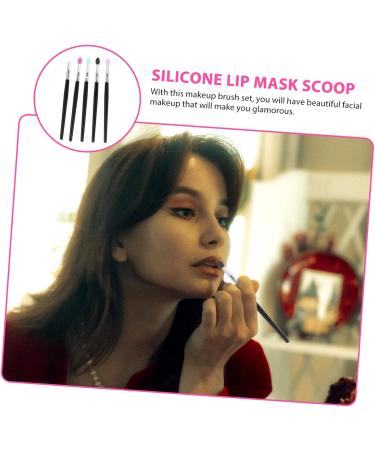 OHPHCALL 25 Pcs Silicone Eyeshadow Brush Makeup Accessory Eye Makeup Make up Sponge 14.7x0.9cmx5pcs As Shownx5pcs - Buy Online on GoSupps.com