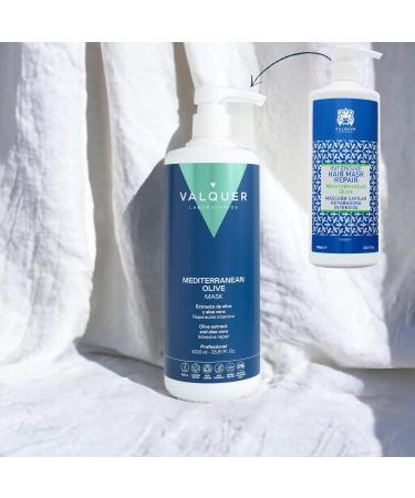 V lquer Intensive Repairing Hair Mask Olive - 1000 ml - Buy Online on GoSupps.com