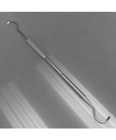 Dental Plaque Remover Tool - Stainless Steel Tartar Scraper for Teeth Cleaning - Dentist Approved Dental Scaler Pick - Buy Online on GoSupps.com