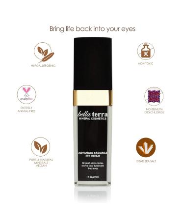 Bellaterra Cosmetics Advanced Radiance Eye Cream - Revitalize & Brighten Your Eyes | International Shipping Available - Buy Online on GoSupps.com