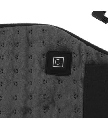 Zerodis USB Heating Pillow - Adjustable Temperature Fast Warming Heated Waist Wrap for Waist Neck Knee - Multi-Purpose Dark Gray - Buy Online on GoSupps.com