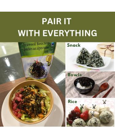 RAN Premium Seaweed Bouchees Authentic Korean Seaweed 4 Packs 70g Each Experience the Irresistible Crunch Expertly Infused with Delicious Flavor a Truly Delightful and Healthy Snack 280 g (Pack of 1) - Buy Online on GoSupps.com