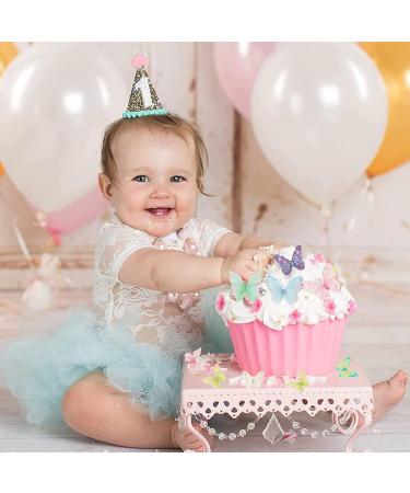 Catelves 40 Edible Butterflies for Cake Decoration | Perfect for Birthday Cakes | Elegant Edible Cake Toppers - Buy Online on GoSupps.com