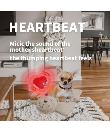 All for Paws Heartbeat Plush Toy for Dogs | Cuddly Puppy Toys for Behavioral Support | Soft Pet Blanket - Buy Online on GoSupps.com