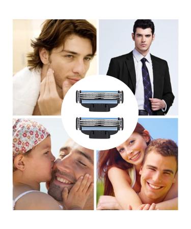 20 Men's Razor Replacement Blades - High-Quality Shaving Blades for Wet Shaving - Buy Online on GoSupps.com