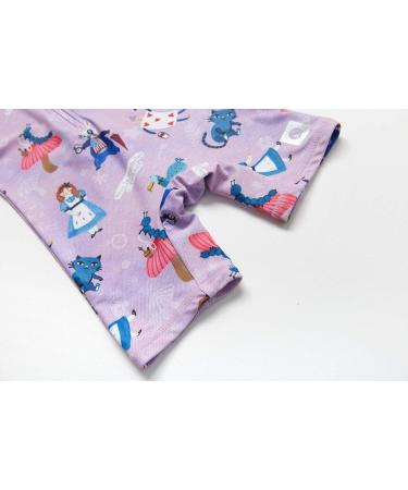 BONVERANO Baby Girls Long-Sleeve Swimsuit with UPF 50+ Sun Protection | 12-18 Months - Buy Online on GoSupps.com
