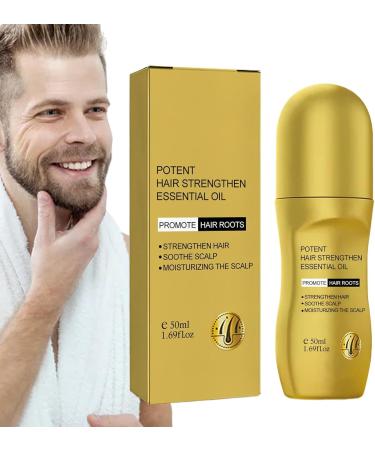  G n rique Hair Thickening Roller Hair Thickening Oil 50ml Fortifying Oil for Scalp and Hair | Scalp Moisturizer for Thick Hair Hair Oil - Buy Online on GoSupps.com