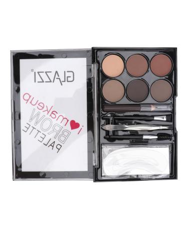 BELLIFFY 1 Set Eyebrow Powder Set Matte and Makeup Eyebrow Powder Eyebrow Brush Abs 1 count (Pack of 1) As Shown