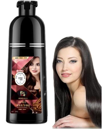  Ruwshuuk Hair Dye Shampoo for Women Hair Coloring Shampoo Natural Hair Dye Shampoo 450 ml | Long-lasting hair care shampoo free of harsh chemicals - Buy Online on GoSupps.com