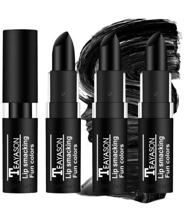 3PCS Sports Eye Black Stick  Eyeblack Face Paint Stick for Football Baseball Softball  High-pigmented  Hypoallergenic Eye Balck Lip Stick for Sports Halloween Cosplay Costume Parties Clown Black Cream Makeup (3pcs eye bl...