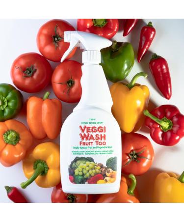 Veggi Wash & Fruit-Too 750ml: Ready-to-Use Spray for Cleaner Produce - Buy Online on GoSupps.com
