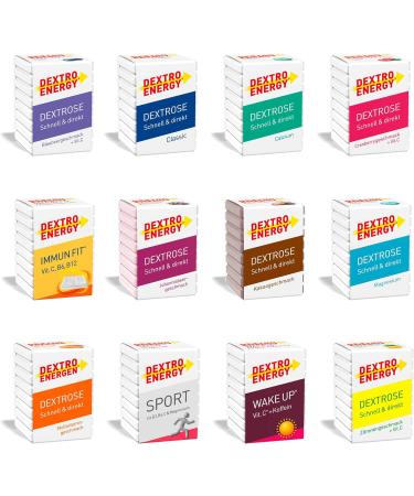 Dextro Energy Cube Cranberry + Vitamin C (18 Pack) - Boost Immunity with Glucose & Carbohydrates - Essential Daily Energy Support - Buy Online on GoSupps.com