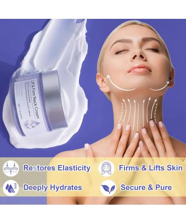 Neck Firming Cream for Face - Tightening & Lifting Neck & Chin Cream Moisturizing 1.7 Oz for Men & Women - Buy Online on GoSupps.com