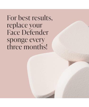 Mally Face Defender Beauty Sponge Set - Prime for Flawless Matte Skin - 3 Count - Buy Online on GoSupps.com