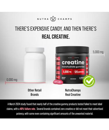 NutraChamps Complete Stamina & Muscle Recovery Bundle: Creatine Gummies & Maca Capsules Duo - Buy Online on GoSupps.com