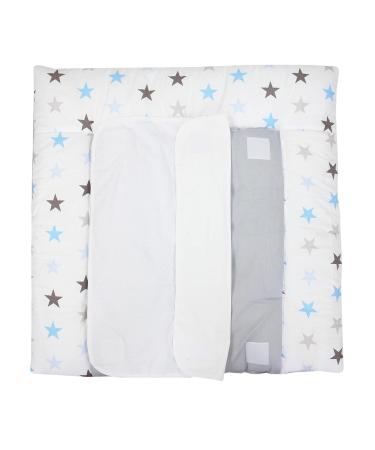 Buy Tuptam Changing Pad with 2 Terry Covers - Stars Gray/Blue 70x70 cm | International Shipping Available - Buy Online on GoSupps.com