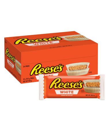 Buy Reese's Peanut Butter Cups - White Chocolate (24x39.5g) - International Shipping Available! - Buy Online on GoSupps.com