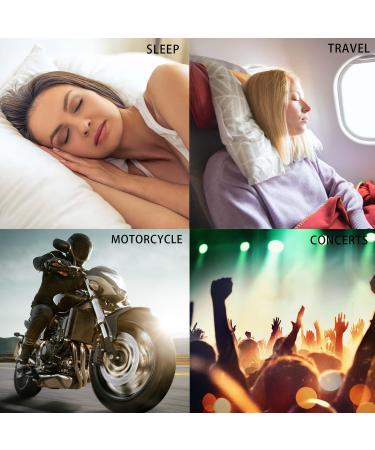 Buy Ear Plugs for Noise Reduction NRR 33dB - Soft Silicone for Sleeping Concerts Travel & More - Includes 8 Ear Tips (Pink - Buy Online on GoSupps.com