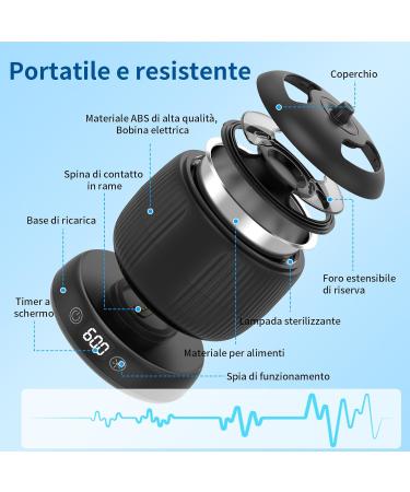 Nettoyeur Ultrasons 45kHz Low Noise Ultrasonic Cleaner Profondeur 360 190ml 25W 3 R glages de Temps Bac Ultrasons pour Proth ses Dentaires Appareils Contention Bijoux (noir) H14 Noir - Buy Online on GoSupps.com