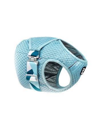 Hurtta Cooling Wrap Cooling Vest for Dogs Summer Cooling Vest Aquamarine Light Blue 65-75 cm Aquamarine 65-75cm