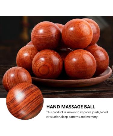 Buy FRCOLOR 6-Pack Solid Wood Acupressure Massage Balls - Traditional Chinese Foot & Hand Roller for Health Care - International Shipping Available - Buy Online on GoSupps.com
