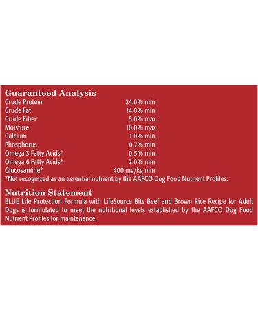 Buy Blue Buffalo Life Protection Formula Natural Adult Dry Dog Food - Premium Nutrition for Your Dog - Buy Online on GoSupps.com