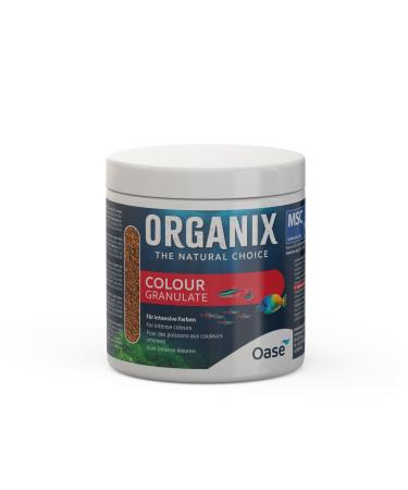 OASE ORGANIX Colour Granulate, 190 g - Fish Food in Granular Form, Aquarium Food for Intense Colours