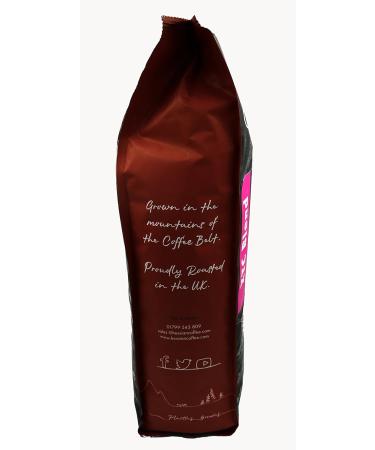 Hessian Coffee Espresso Reserve Coffee Beans - 1kg Bag - Roasted in Small Batches in The UK - Espresso Reserve is Suitable for All Coffee Machines - Buy Online on GoSupps.com