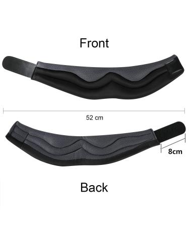 Adjustable Ergonomic Neck Support Brace | Soft Foam Cervical Collar for Pain Relief | Breathable & High Elastic Neck Protector | Grey | Men Women Elderly - Buy Online on GoSupps.com