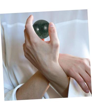 Buy Hapinary 2st Jade Fitness Handball - Silent Acupressure Balls Handmade Magnetic Baoding Tools for Training | International Shipping - Buy Online on GoSupps.com