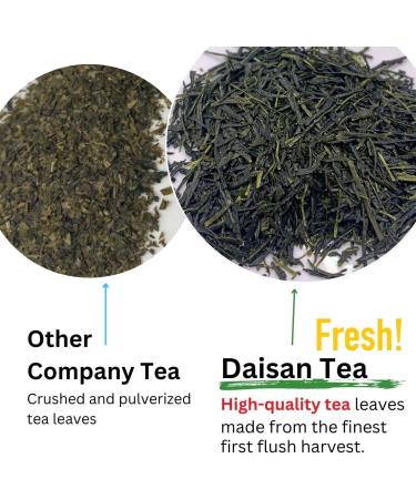  Daisan Tea Honyama Sencha Japanese Green Tea Premium Tea | Harvest 2024 Ryoku-Cha from Shizuoka Japan New to Europe (60g (5g x 12bags)) - Buy Online on GoSupps.com