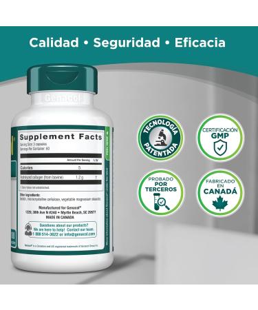 Genacol Original Collagen Supplement with Ultra-Hydrolyzed Peptides for Joint Health Support Value Duo-Pack 360 Capsules (120-Day Supply) Unflavored 180 Count (Pack of 2) - Buy Online on GoSupps.com