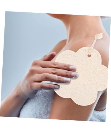  Healeved Healeved Flower-shaped cotton loofah fun bath sponges body wash sponge loofah sponge shower gel bathroom accessories scrubbing bath loofah scrubber bath loofah body scrubber luffa - Buy Online on GoSupps.com