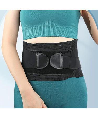 Lower Back Brace - Adjustable Lumbar Support for Pain Relief | Breathable Support Belt for Men & Women - Ideal for Home & Work - Buy Online on GoSupps.com
