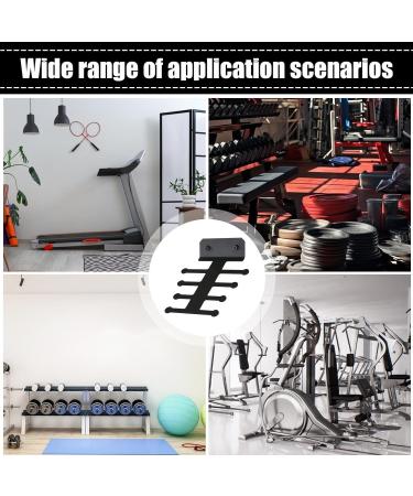 Shakven Resistance Rack Band Storage Hanger - Storage Rack For Home Gym - Multi-Purpose Storage Rack Home Gym Storage Fishbone Design For Foam Rollers Chains Weight Belts Tools - Buy Online on GoSupps.com