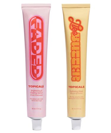Topicals Ultimate Bundle - Includes Faded Serum for Dark Spots & Like Butter Moisturizer for Dry Sensitive & Eczema-Prone Skin Both 1.7 Fl Oz