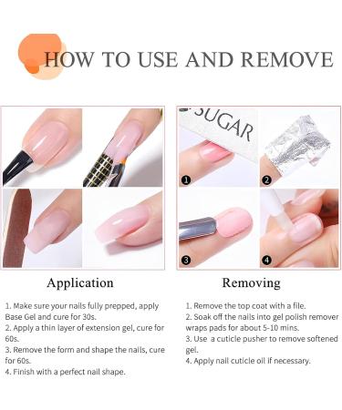  HOUSN Nail gel nail reconstruction gel 100g UV gel for nail extensions and restoration long-lasting natural look easy to work with for professionals and beginners at home - Buy Online on GoSupps.com