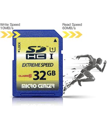 Micro Center 32GB Class 10 SDHC Flash Memory Card (2 Pack) - Buy Online on GoSupps.com