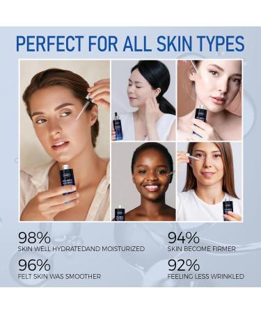 ISTON Advanced Hyaluronic Acid Serum - 1.69 Fl Oz | Anti-Aging Hydrating & Plumping with Niacinamide | 4 Molecular Weight for Youthful Skin - Buy Online on GoSupps.com