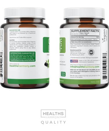 Super Strength Non-GMO Olive Leaf Extract - 750mg - 120 Capsules - Immune Support & Skin Health Supplement with 20% Oleuropein - Vegetarian Formula - Powerful Antioxidants - Buy Online on GoSupps.com