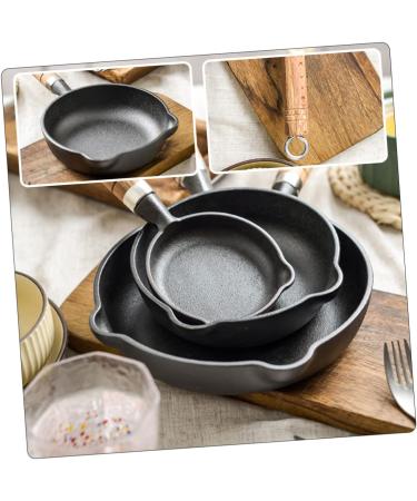 DELURA 1 Set Round Griddle Cookware Egg Frying Pan Mini Egg Pan Mini Pan Steak Frying Pan Pan Breakfast Pan Cooking Utensils Mini Egg Frying Pan Kitchen Supply - Buy Online on GoSupps.com