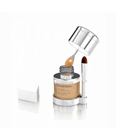 tre belle Time Control System AntiAgeing Concealer + Makeup SPF 15 30 ml refines skin lightening and improves elasticity no 06