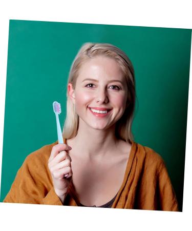 Magiclulu Soft Toothbrush Set - 10 Portable Manual Toothbrushes for Travel & Home - Compact Gentle Bristles for Adults - Buy Online on GoSupps.com