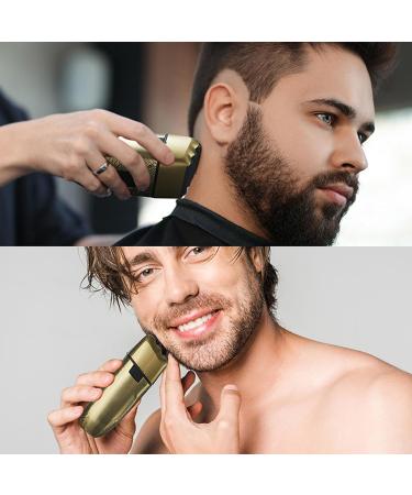 Beard Trimmer for Men - IPX6 Waterproof Electric Razor with 3 Blades | Wet & Dry Hair Clippers for Travel Grooming - Buy Online on GoSupps.com