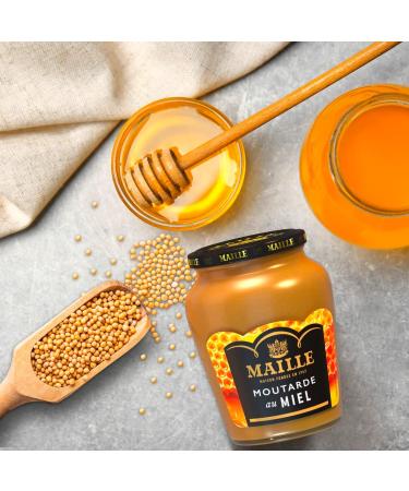 Maille Honey Mustard Jars Gourmet and Scented Recipe 230 g - Pack of 4 - Buy Online on GoSupps.com