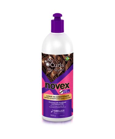 NOVEX My Curls Leave in Conditioner - Leave in Care SOFT 500g - Buy Online on GoSupps.com
