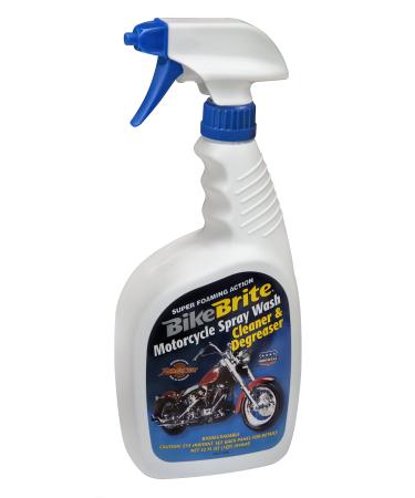 Bike Brite MC44 Motorcycle Spray Wash Cleaner and Degreaser - 32 fl. oz,Blue