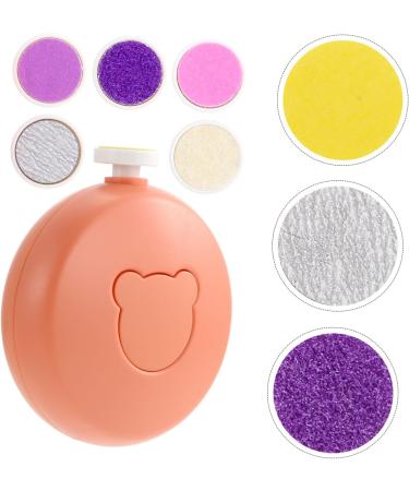 Beatifufu 1 Set Nail Electric Nail Sharpener Nail Polishing Tool Adults Nail Care Polishing Tool Manicure Kit Pedicure Tool Nail Trimmer Safe Adults Nail Kit 7X7X3CM Orange - Buy Online on GoSupps.com