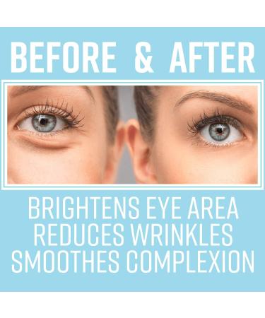 Revive Science Eye Cream - Anti-Aging Under Eye Treatment for Dark Circles, Puffiness & Wrinkles with Collagen & Caffeine (0.5 Fl Oz) - Buy Online on GoSupps.com